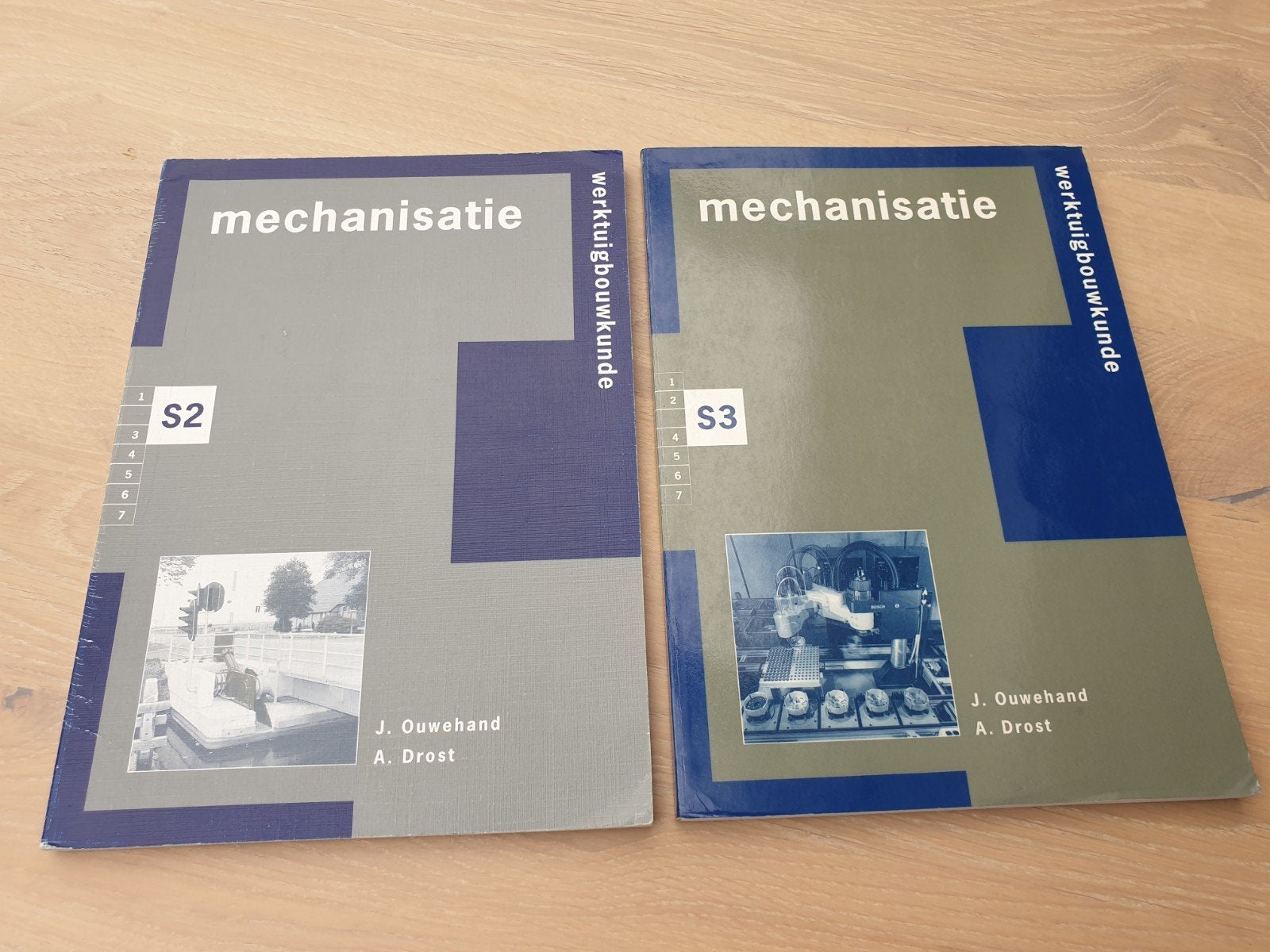 Werktuigbouwkunde Mechanisatie S2 en S3, J. Ouwehand, A. Drost, Ophalen of Verzenden, Zo goed als nieuw, Werktuigbouwkunde