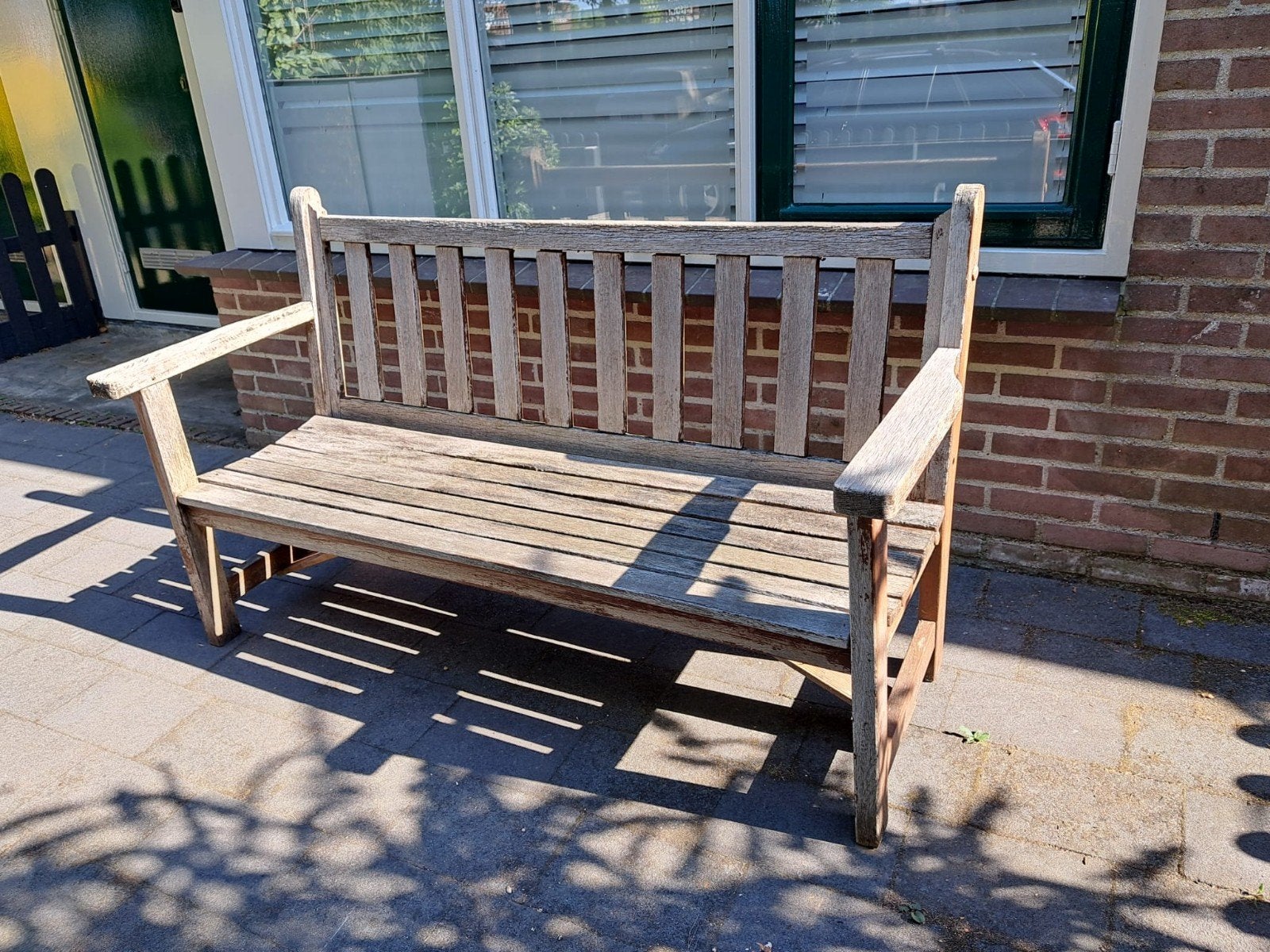 TUINBANK GRATIS OPHALEN., Ophalen of Verzenden, Gebruikt, Hout
