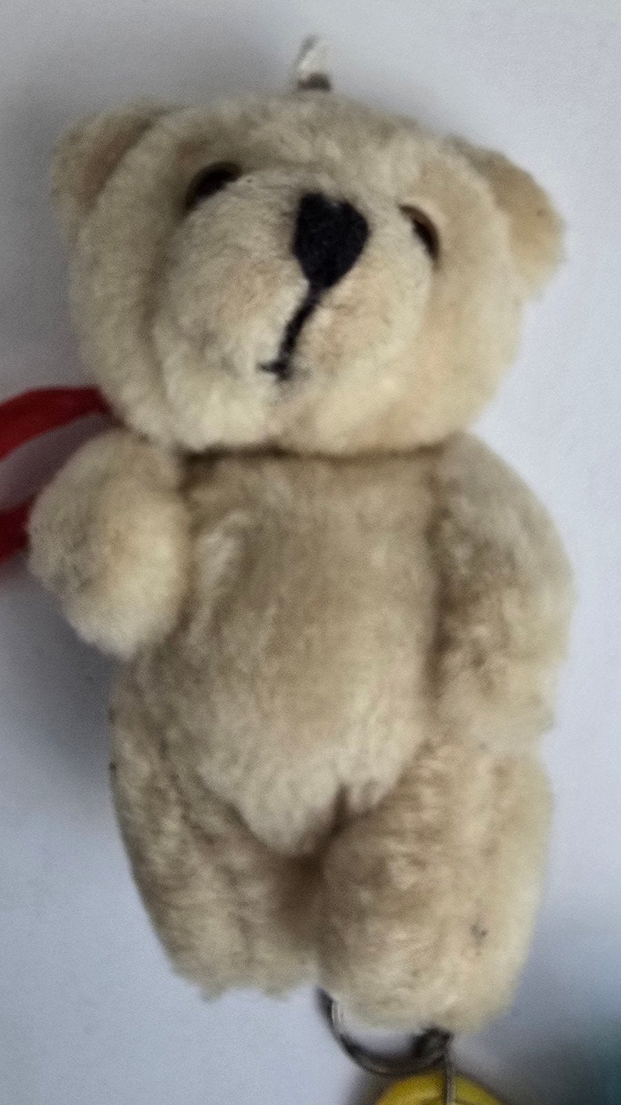 Leuke teddybeer sleutelhanger, Ophalen of Verzenden, Gebruikt, Knuffel of Figuurtje