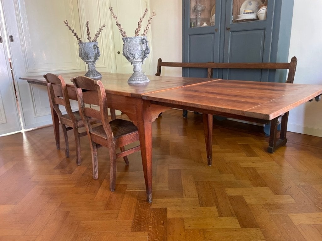 Imposante Boerderij Tafel Uittrektafel Eettafel Frans, Ophalen
