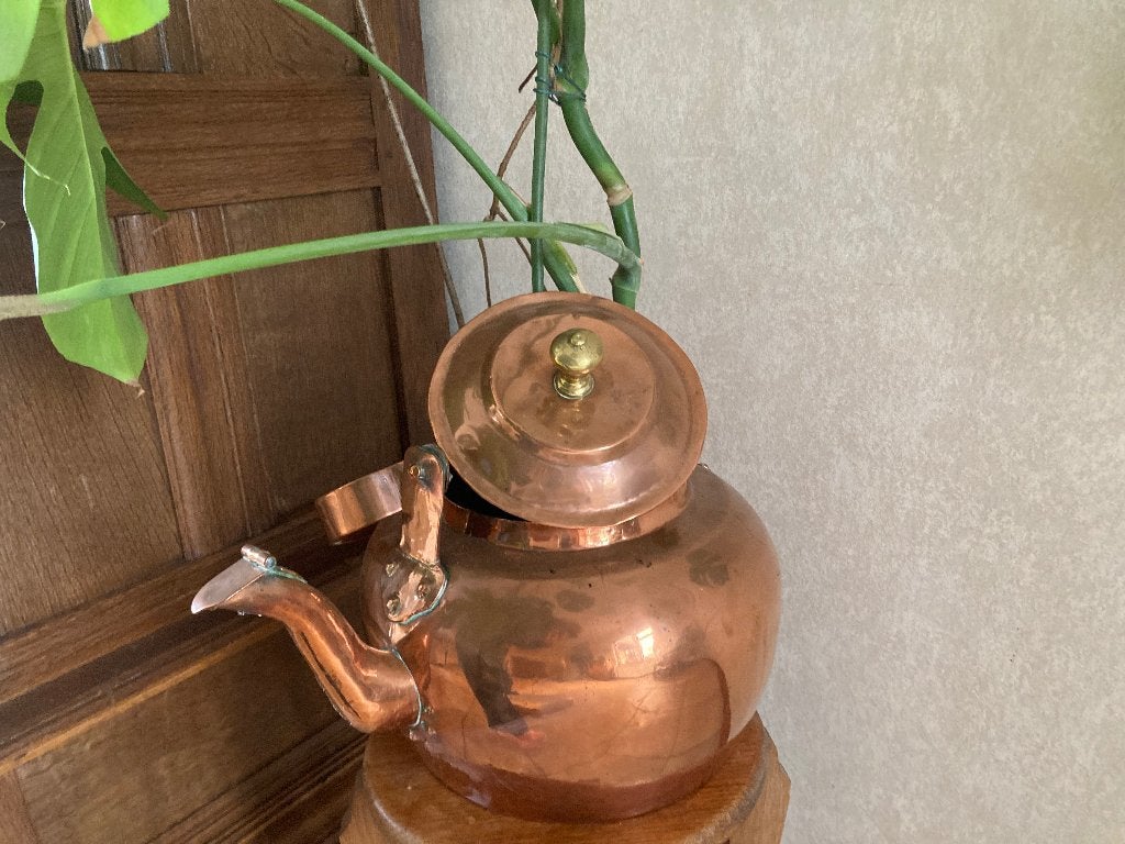 Koperen ketel, Antiek en Kunst, Ophalen, Koper