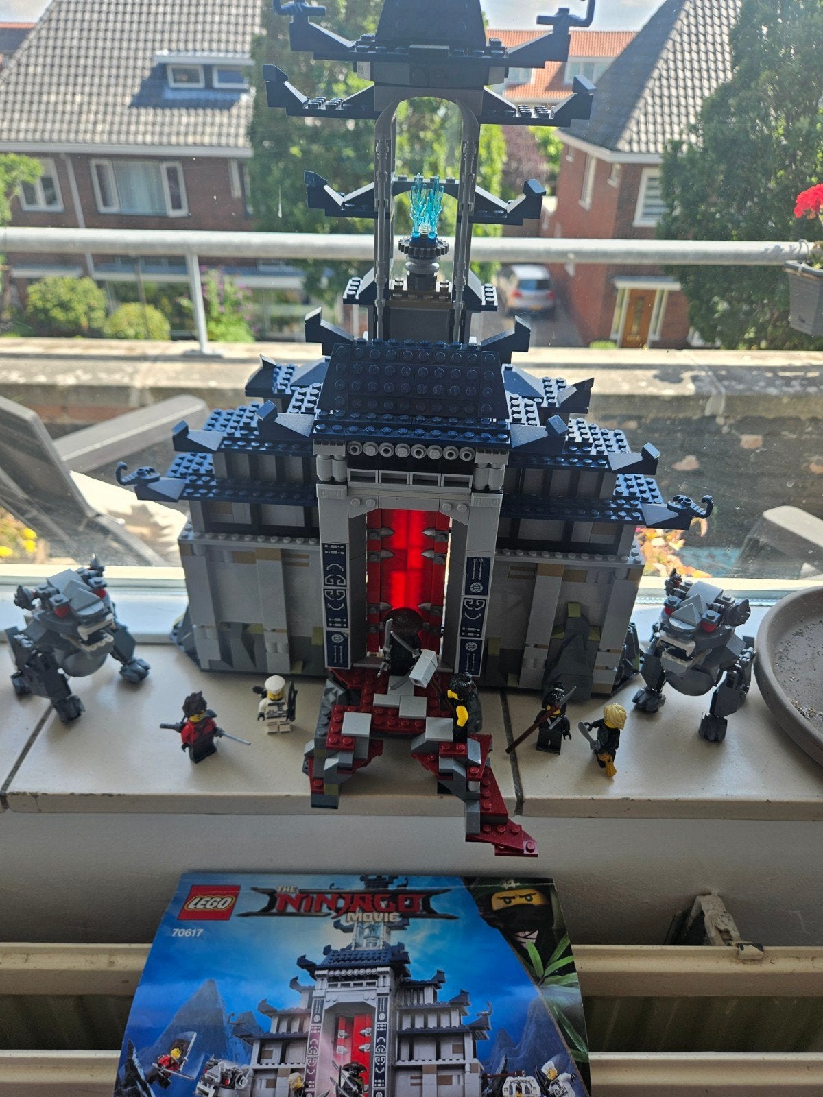 Lego 70617 Ninjago kasteel, Ophalen