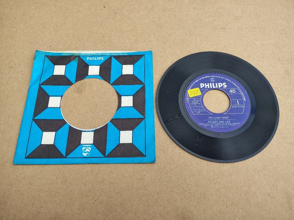 Single: Peters And Lee - Welcome Home (1973) USA, Verzenden, Gebruikt, 7 inch, Pop