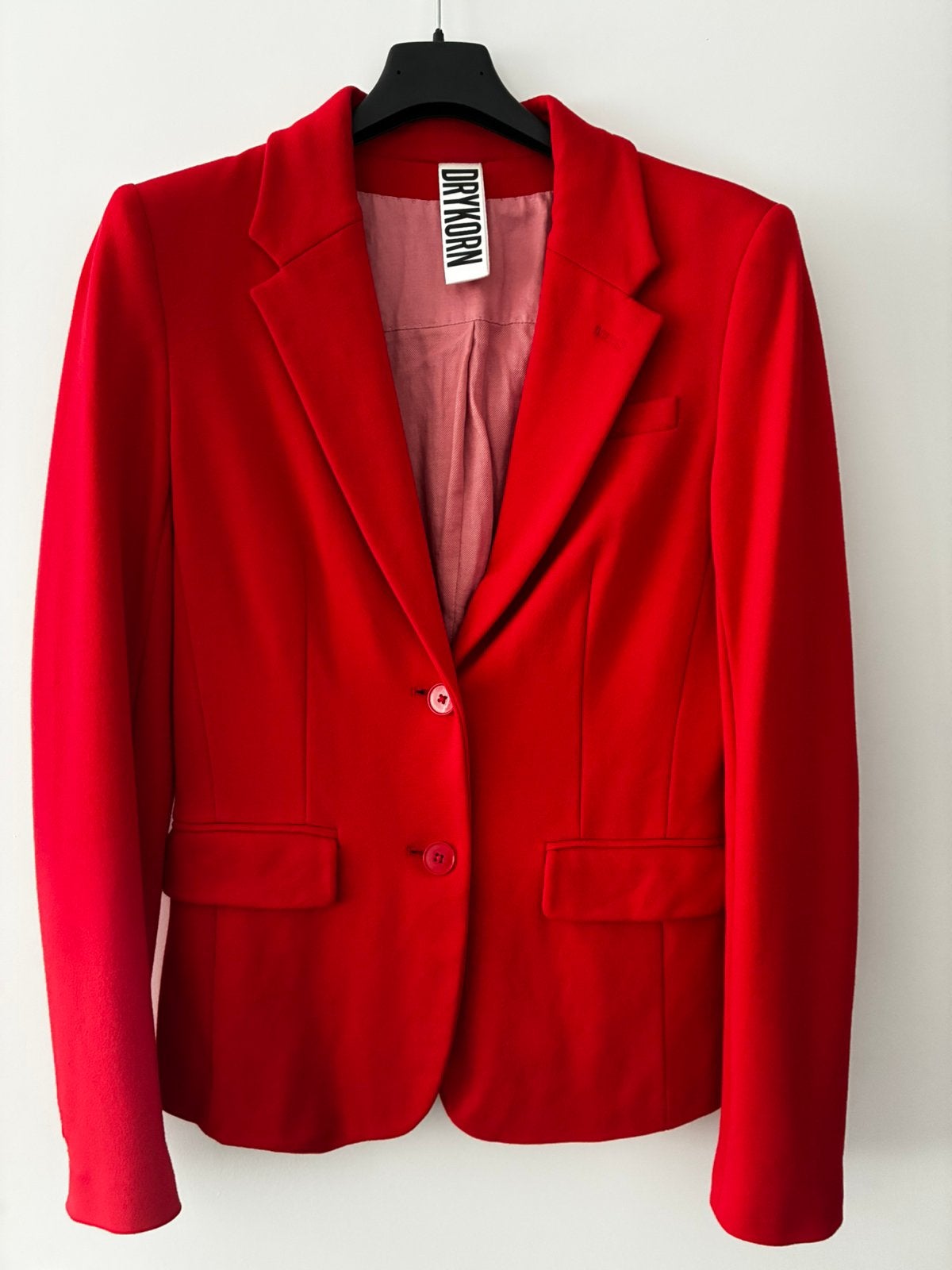 Drykorn rode blazer |  XS, Ophalen of Verzenden, Zo goed als nieuw, Maat 34 (XS) of kleiner, Rood