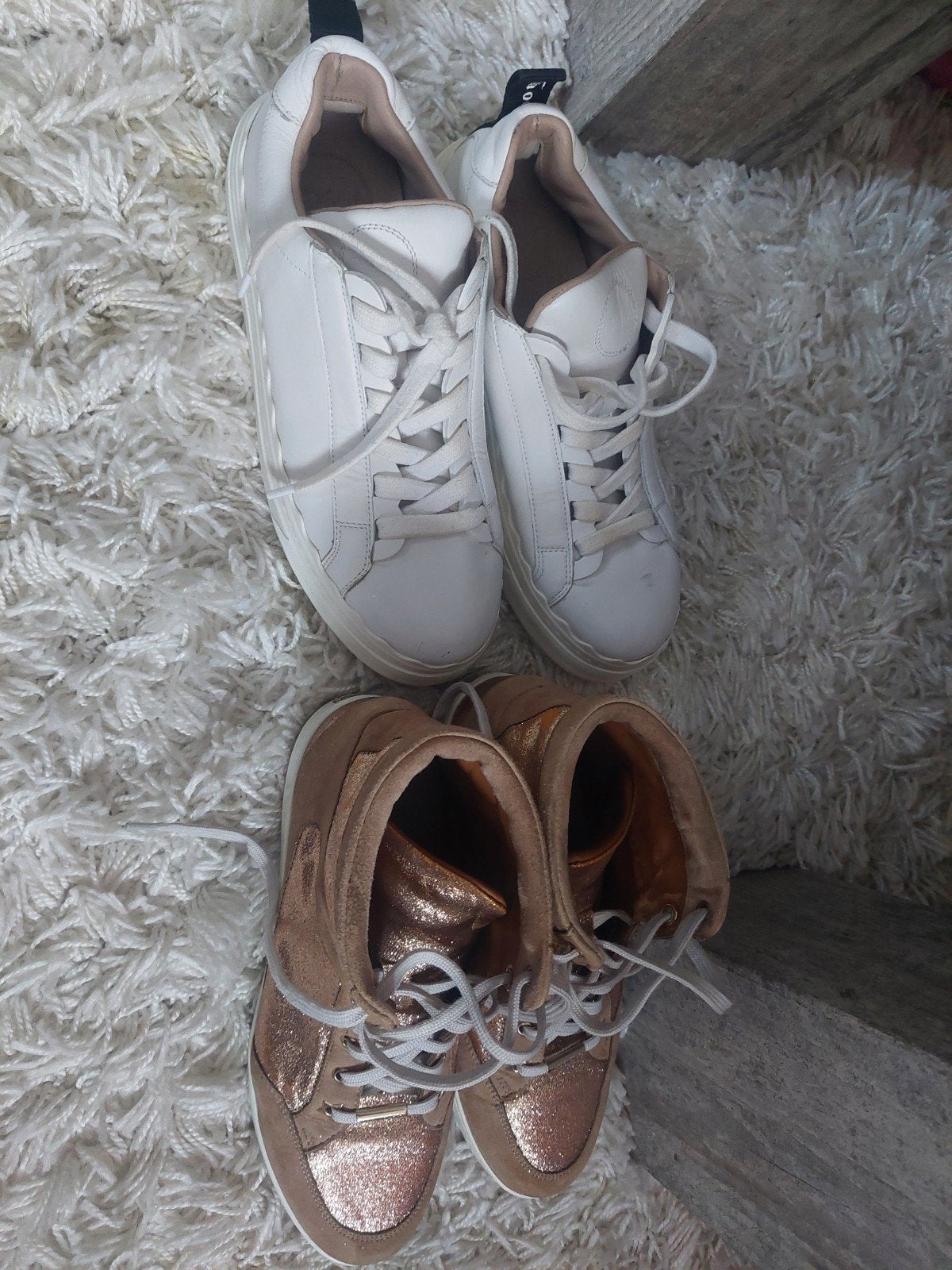 Jimmy Choo en Chloe schoen maat 38, Kleding | Dames, Schoenen, Ophalen, Wit, Jimmy Choo en Chloe, Sneakers of Gympen