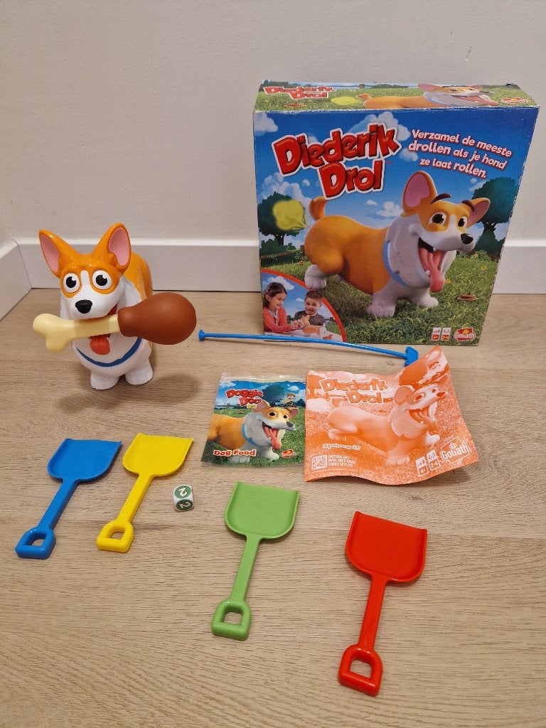 Spel Diederik drol, Hobby en Vrije tijd, Gezelschapsspellen | Bordspellen, Een of twee spelers, Ophalen of Verzenden, Zo goed als nieuw