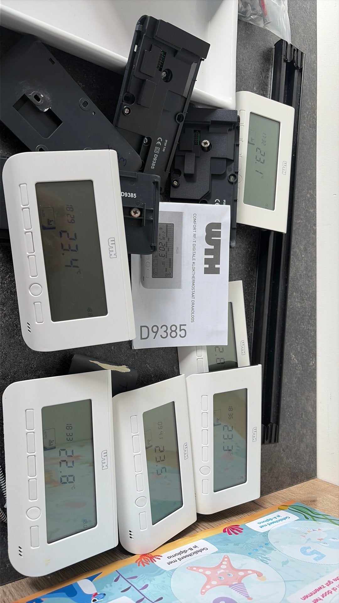 WTH klokthermostaat met zones, Ophalen, Gebruikt