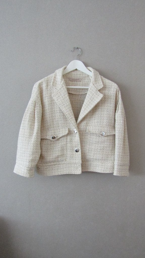 Blazer, Beige, Ophalen of Verzenden, Jasje, Maat 36 (S)