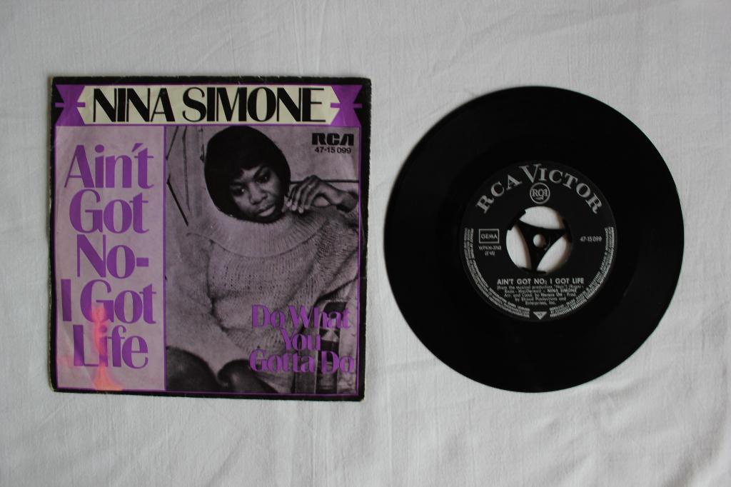 nina simone - ain't got no-i got life, Cd's en Dvd's, Vinyl Singles, Ophalen of Verzenden, Gebruikt, Pop