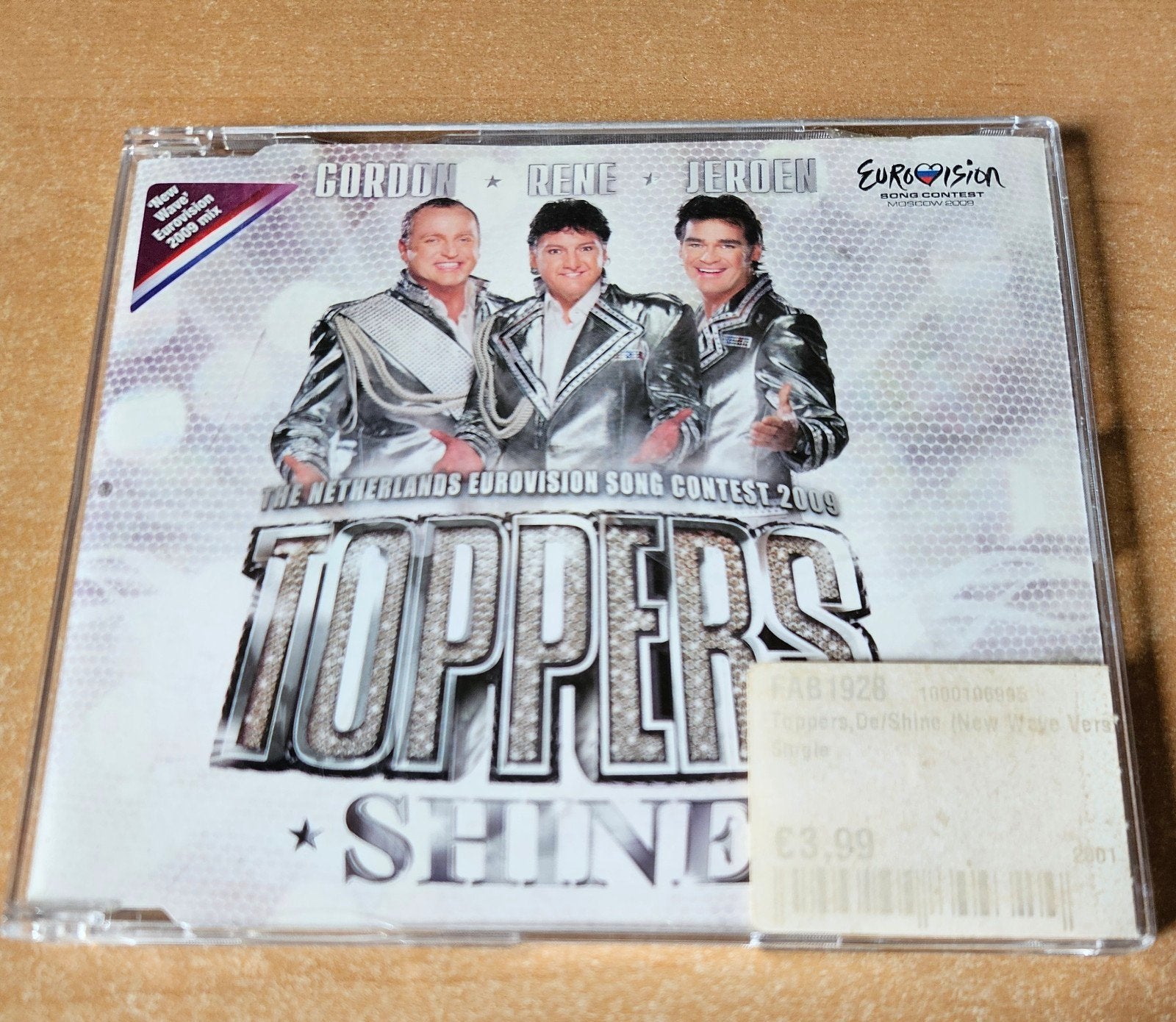 Toppers - Shine (Eurovision Song Contest 2009 mix) CD, Cd's en Dvd's, Ophalen of Verzenden, Gebruikt, Pop, Single