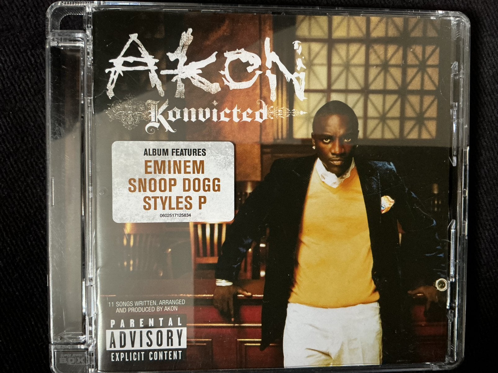 Akon, Konvicted cd, Ophalen of Verzenden, Zo goed als nieuw