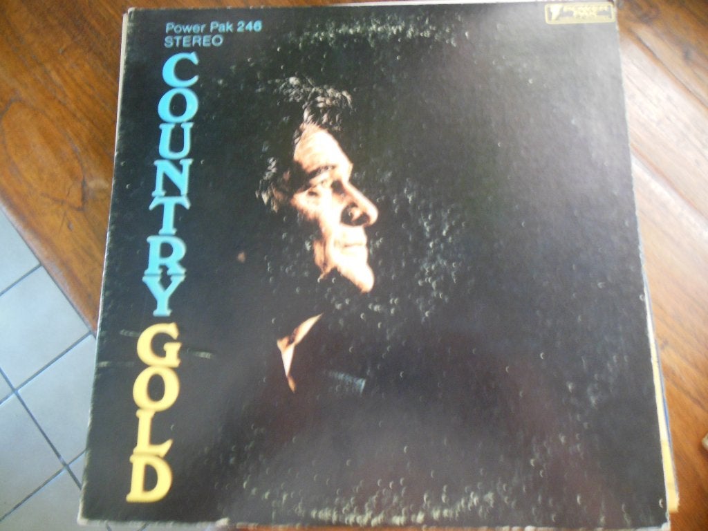 lp country gold power pak records johnny cash vinyl album, LP, Gebruikt, Ophalen of Verzenden, 12 inch