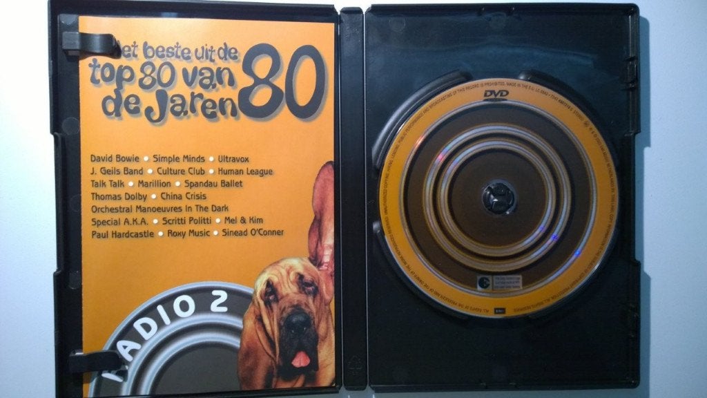 Het Beste Uit De Top 80 Van De Jaren 80 (DVD), Alle leeftijden, Ophalen of Verzenden, Zo goed als nieuw, Muziekvideo's