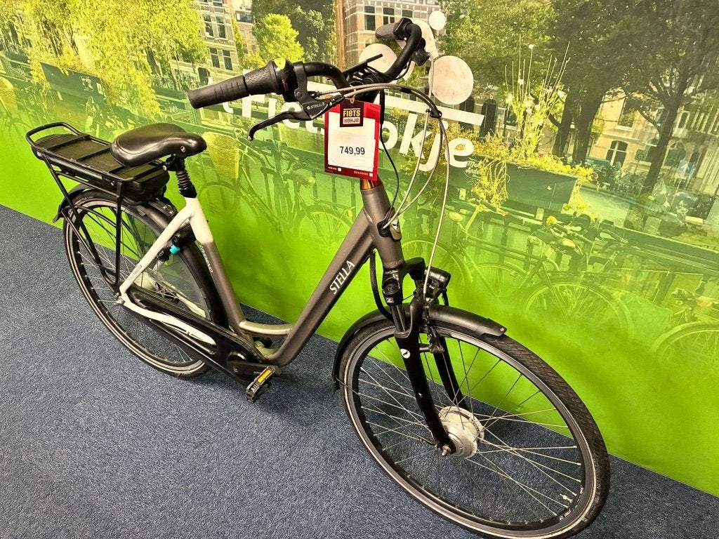 Fietshokje Raaks: Stella Livorno Elektrische Damesfiets, Fietsen en Brommers, Niet ingevuld, Ophalen of Verzenden, Zo goed als nieuw