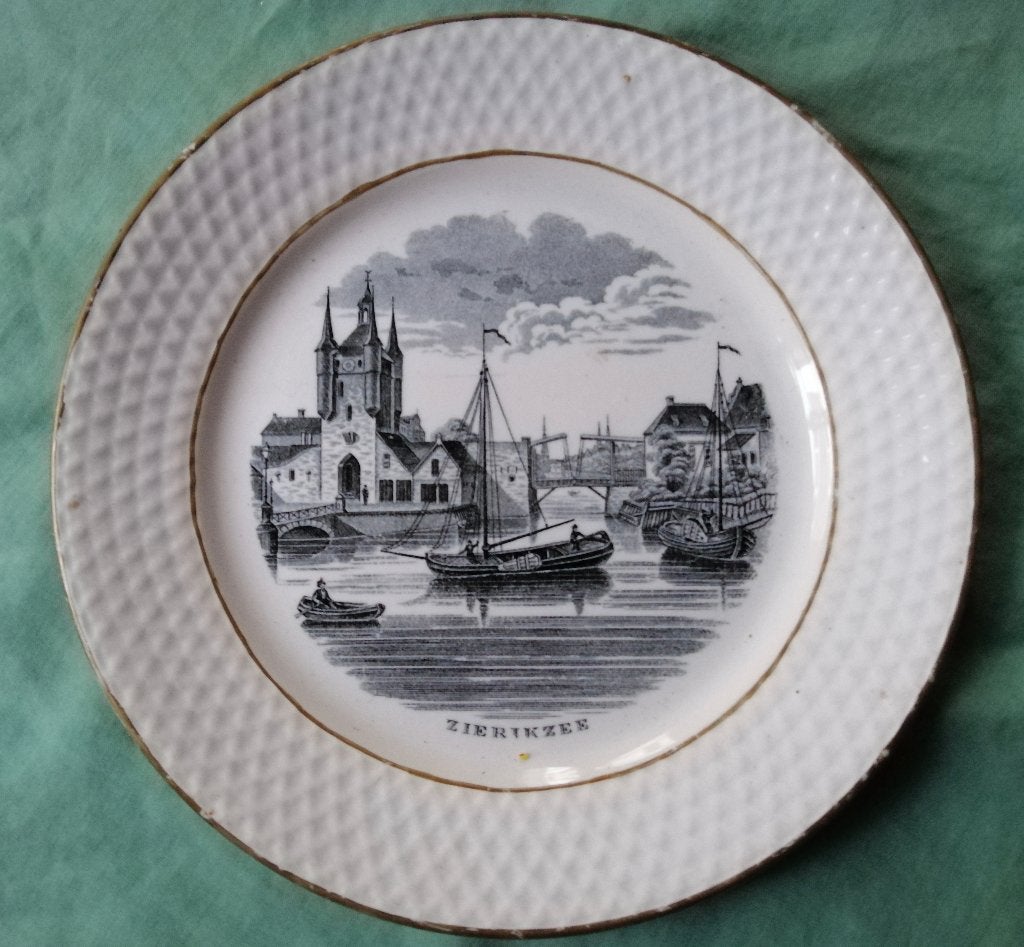 P. Regout bordje Zierikzee., Ophalen of Verzenden