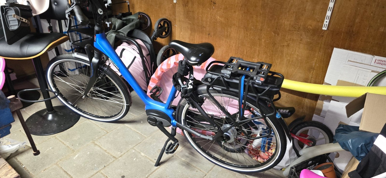 Sparta M8b E-bike - Blauw - Zo goed als nieuw, Ophalen, Sparta, Zo goed als nieuw, 47 tot 51 cm