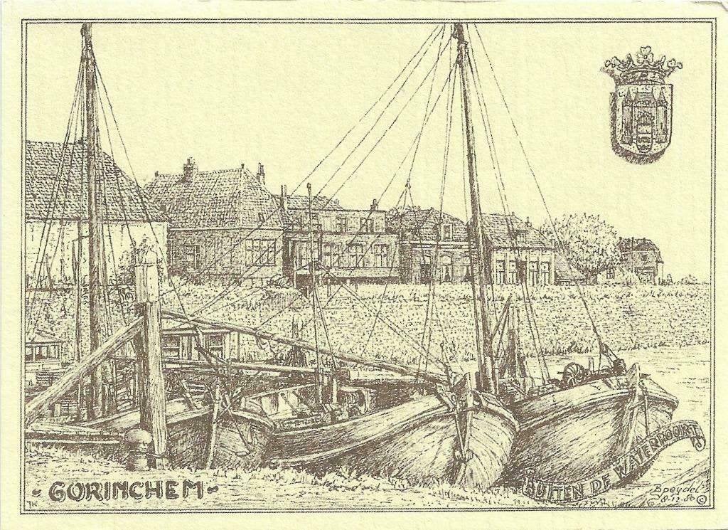 AK Gorinchem - Lot van 6 prenten/ansichten, Verzenden, 1960 tot 1980, Ongelopen, Zuid-Holland