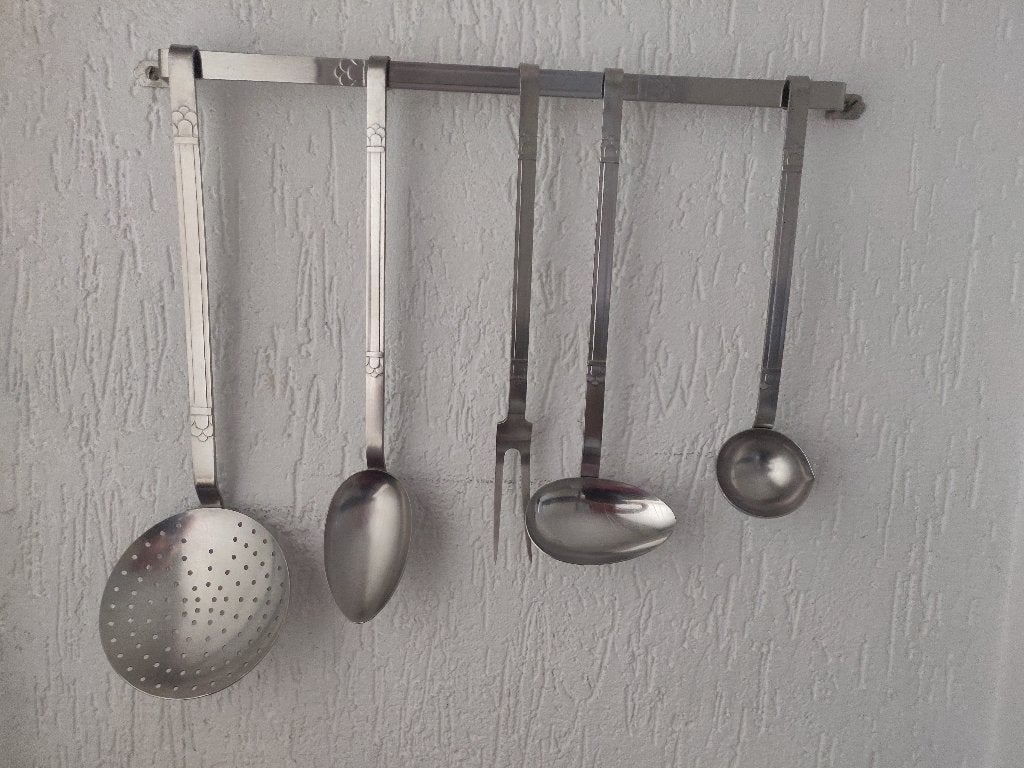 Lepelrek, Ophalen, Rvs of Chroom
