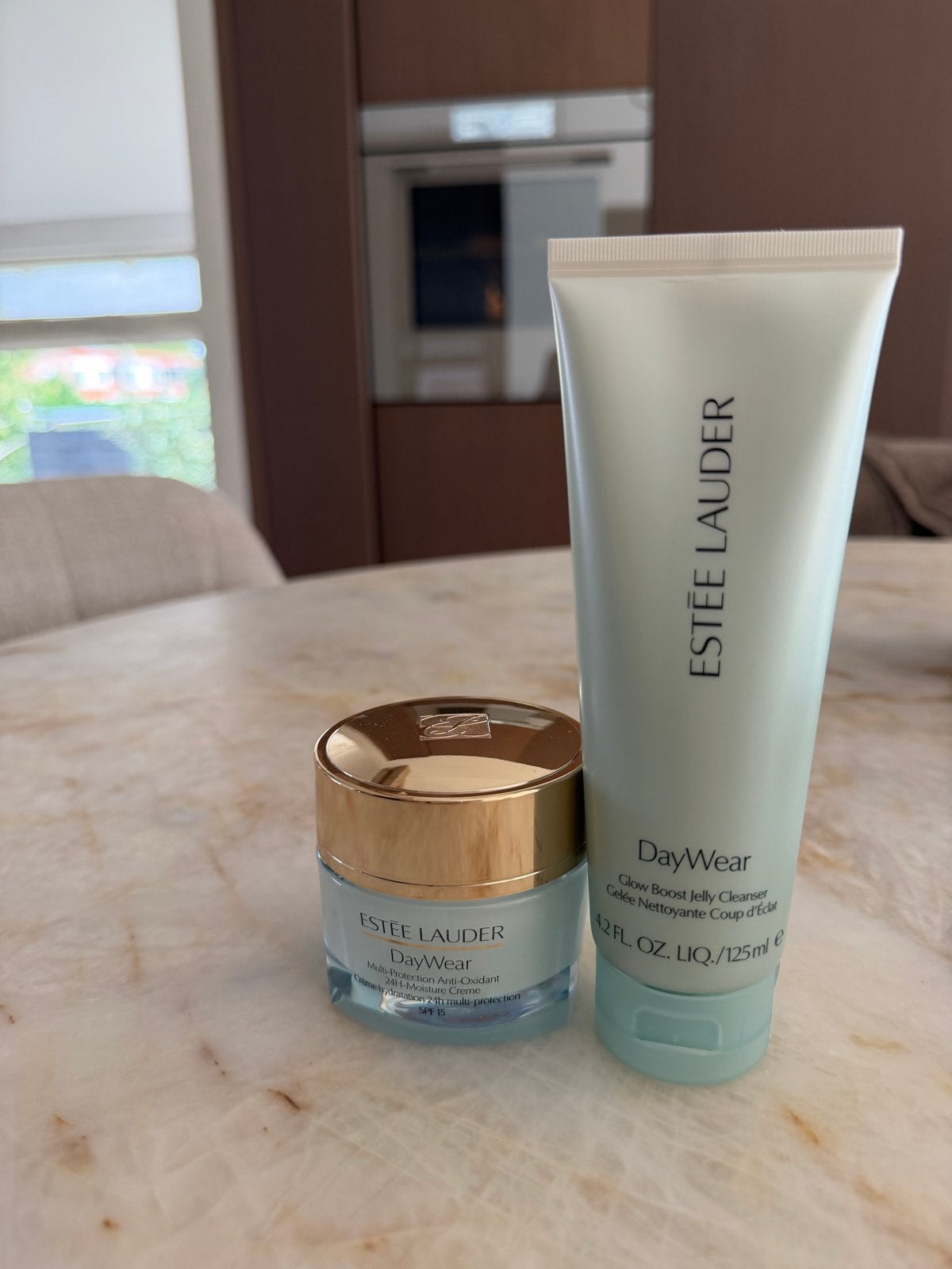 Estée Lauder DayWear Crème & Reiniger Set, Verzenden, Nieuw, Gehele gezicht, Verzorging