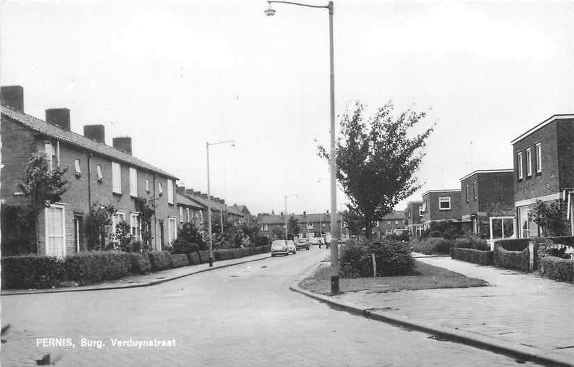 300-198-053 Pernis Rotterdam Burg. Verduynstraat, Verzenden, Voor 1920, Zuid-Holland