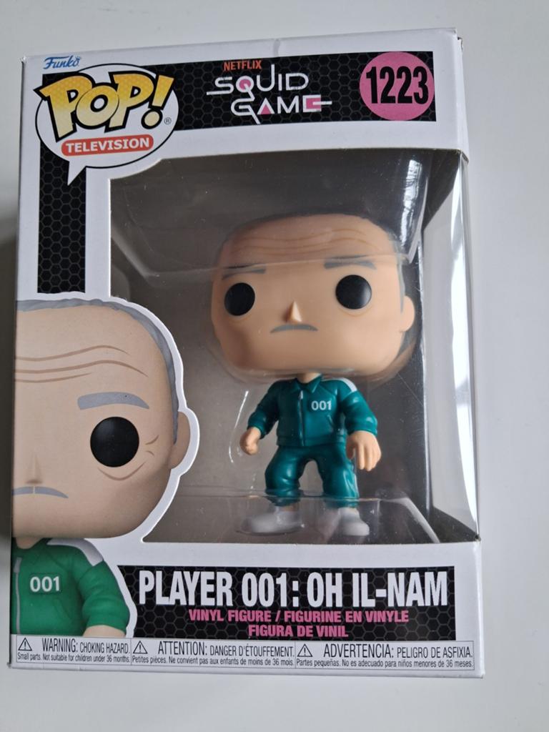 Funkopop Squid Game Oh-Il-Nam, Verzamelen, Poppetjes en Figuurtjes, Ophalen of Verzenden, Nieuw