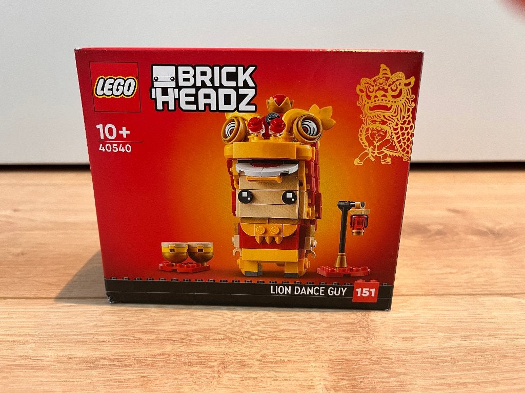 Lego 40540 Brickheadz Lion Dance Guy, BrickHeadz, Lego, Ophalen of Verzenden, Complete set