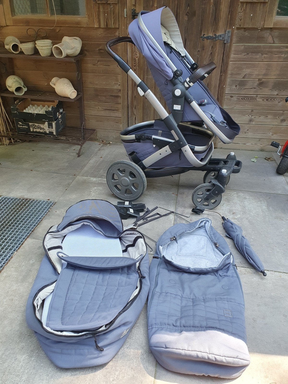Joolz geo kinderwagen met bak en buggy, Gebruikt, Duowagen, Combiwagen, Ophalen