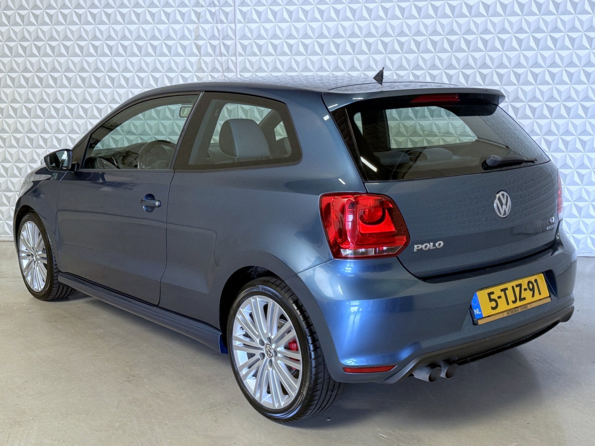 Volkswagen Polo 1.4 TSI BlueGT / Origineel Nederlands! (2014, Auto's, Euro 5, Gebruikt, 1116 kg, Blauw