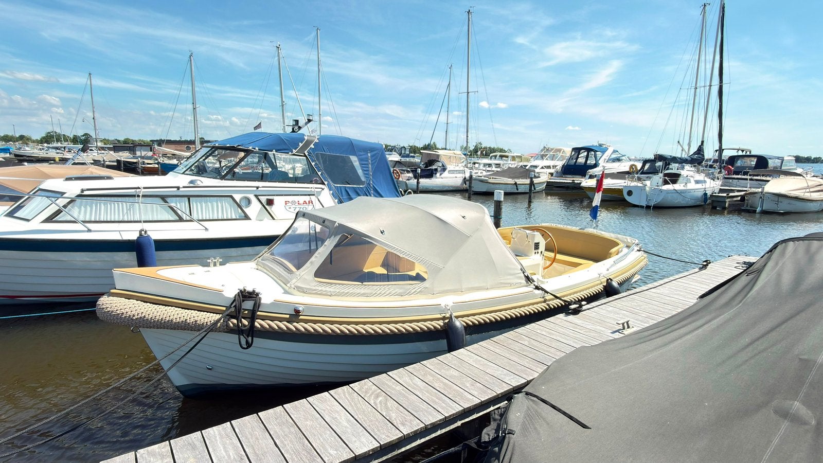 Interboat 22 , 42 PK , 2020, technisch in topconditie!, Watersport en Boten, Ophalen, Interboat, 42 pk, Diesel
