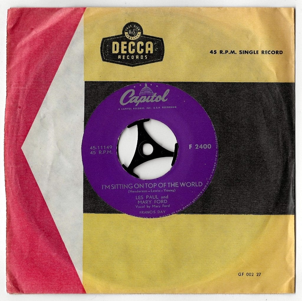 les paul and mary ford: sitting on top of the world, Ophalen of Verzenden, Gebruikt, Pop