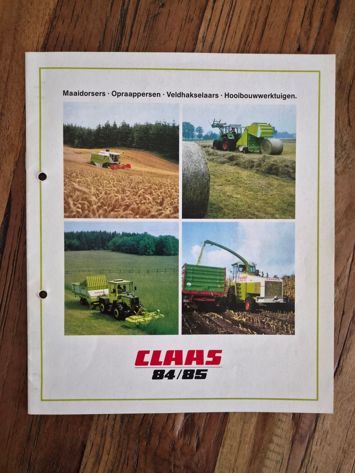 tractor folder Claas 84/85, Ophalen of Verzenden