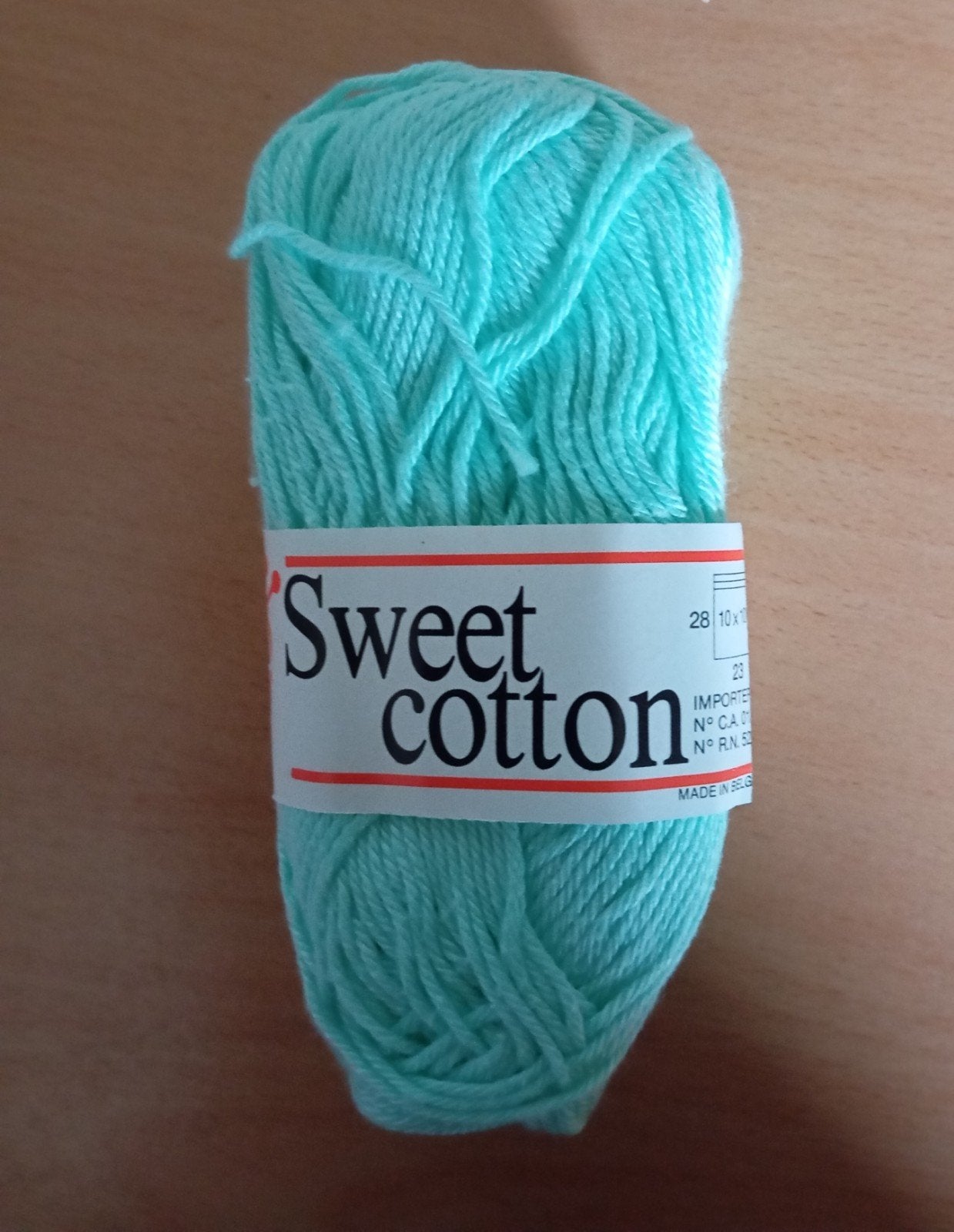 7 bollen Sweet Cotton, Ophalen, Nieuw, Breien of Haken, Wol of Garen