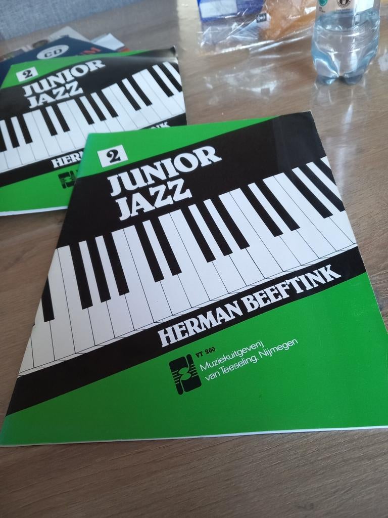 Junior Jazz 2 - Herman Beeftink (Muziekboek), Les of Cursus, Ophalen of Verzenden, Zo goed als nieuw, Keyboard