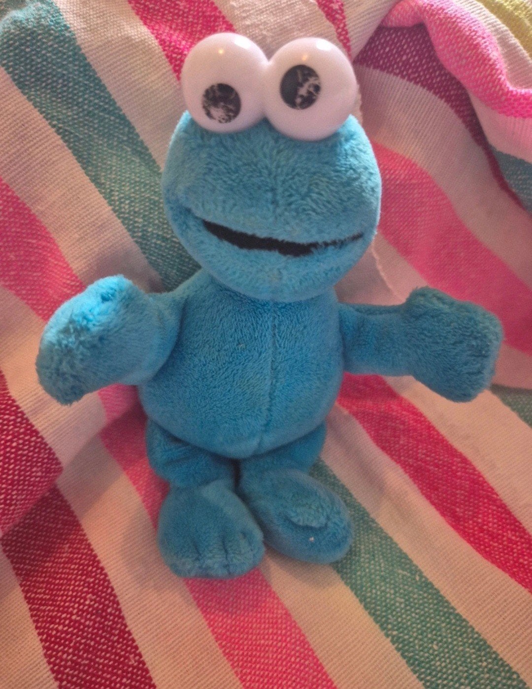 koekiemonster knuffeltje, Sesamstraat,  cookiemonster, Overige merken, Overige karakters, Overige typen, Blauw