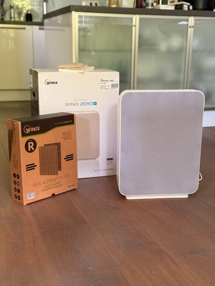 WiniX Zero N Luchtreiniger + extra filters, Witgoed en Apparatuur, Ophalen of Verzenden, Nieuw, Luchtreiniger