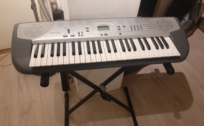 Casio CTK-240 Keyboard met standaard, Casio, Gebruikt, Met standaard, Ophalen