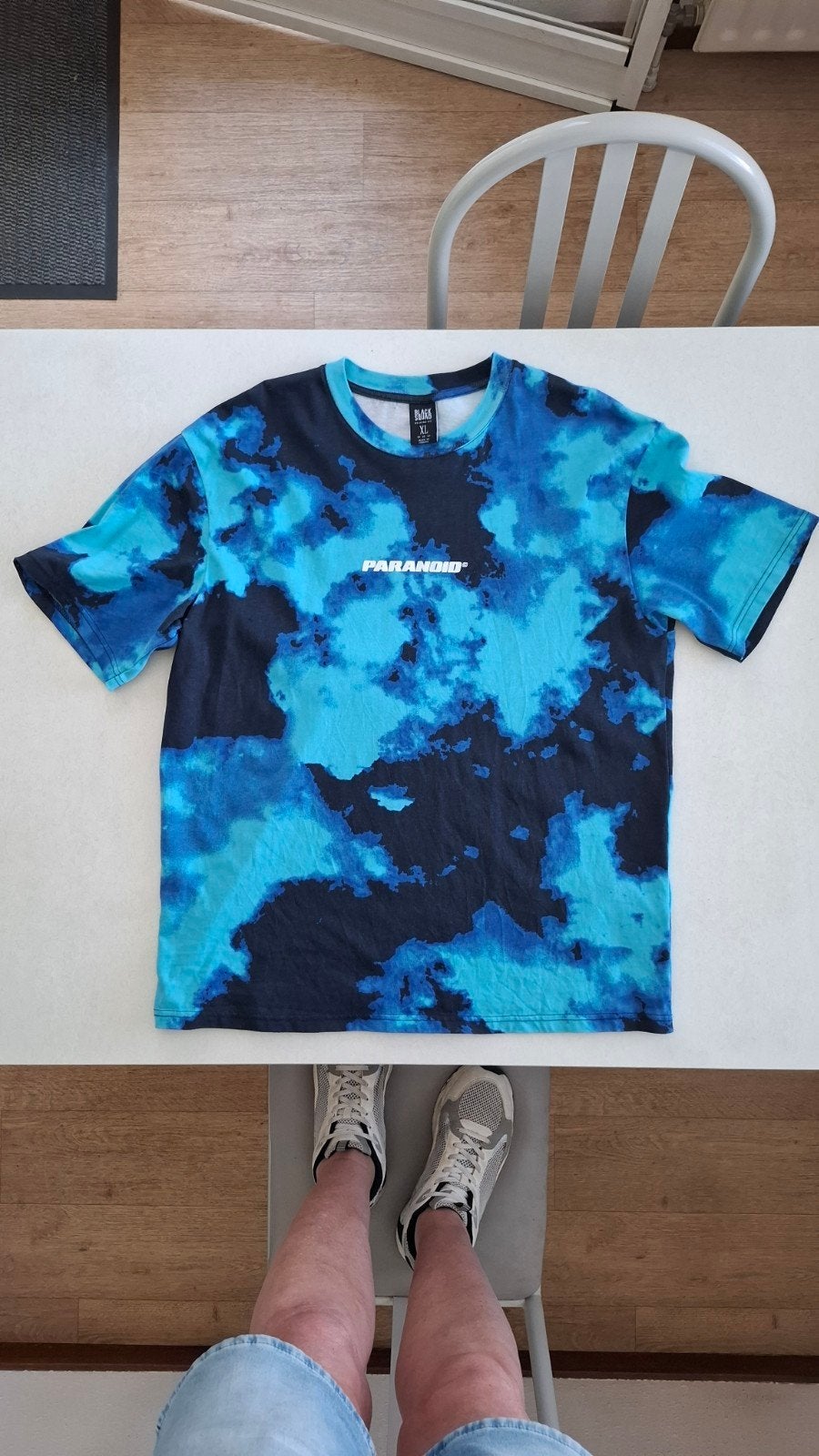 Blauw BLACK SQUAD relaxed fit T-shirt Maat XL NIEUW, Kleding | Heren, BLACK SQUAD, Blauw, Onbekend, Ophalen of Verzenden