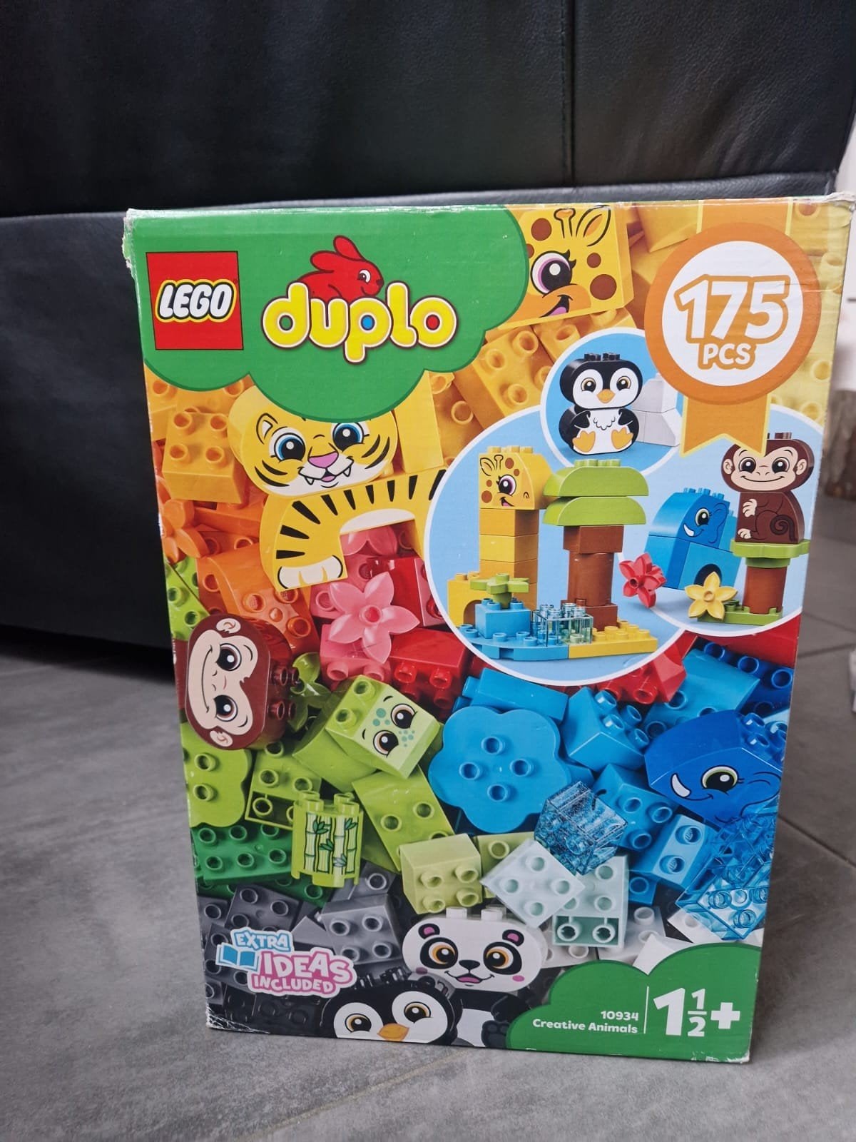 Lego Duplo 10934 Creatieve Dieren - 175 onderdelen, Ophalen, Zo goed als nieuw, Complete set, Duplo