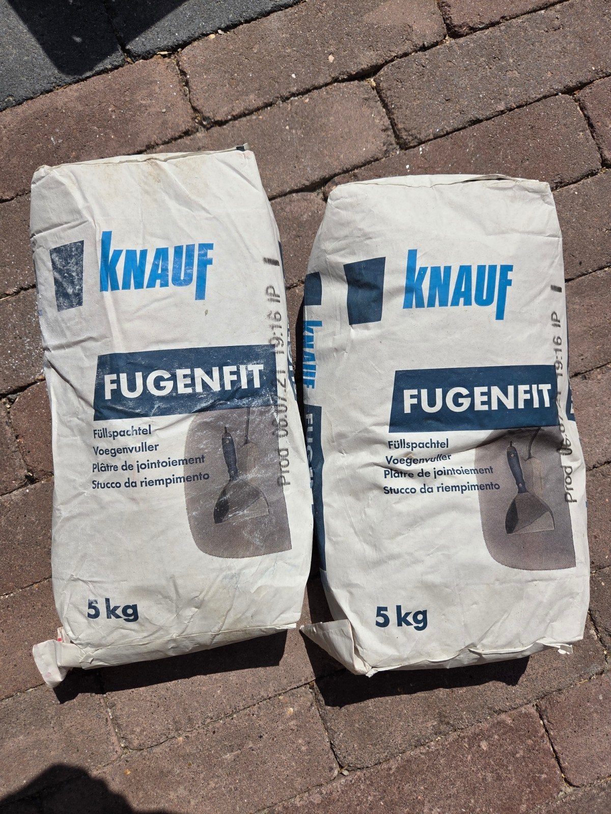 Knauf voegenvuller 5 kg - 2 zakken, Ophalen, Nieuw, Overige typen