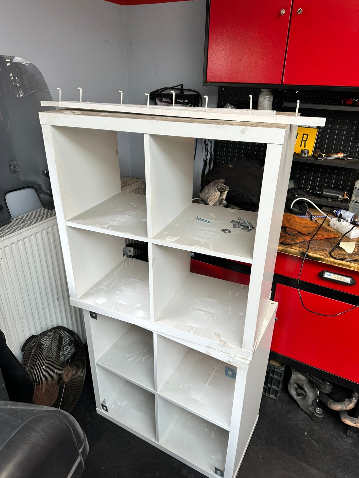 2x Kallax Ikea kast boekenkast wit, Ophalen, Zo goed als nieuw