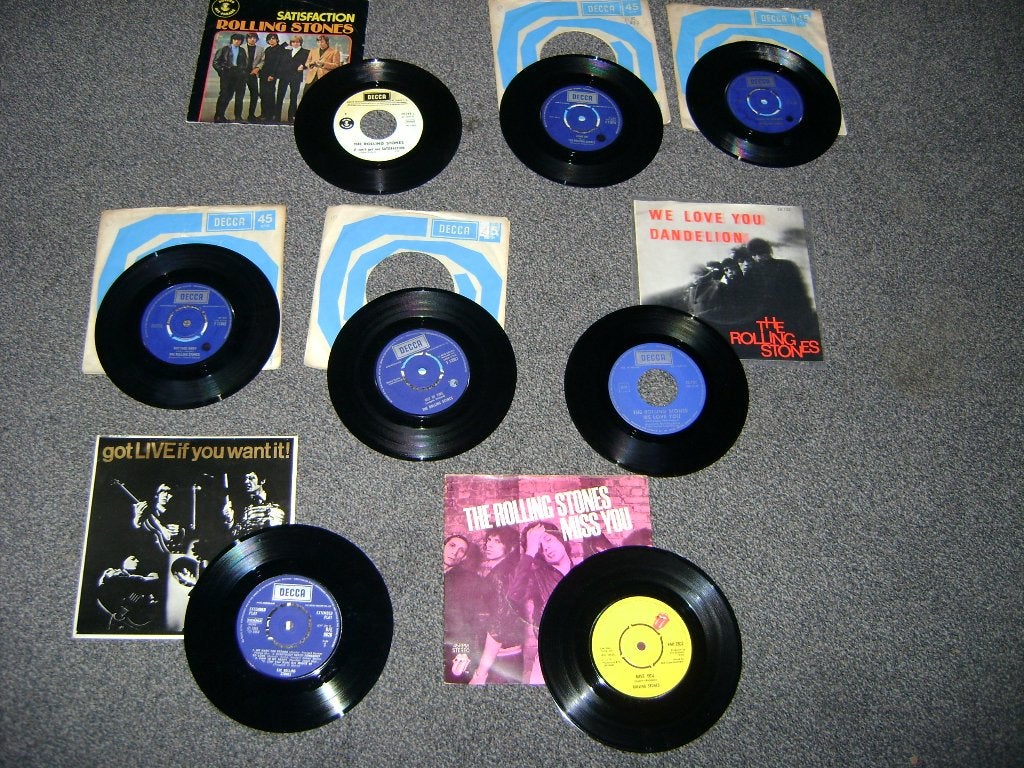 THE ROLLING STONES, 7 inch, Ophalen of Verzenden, Zo goed als nieuw, Pop