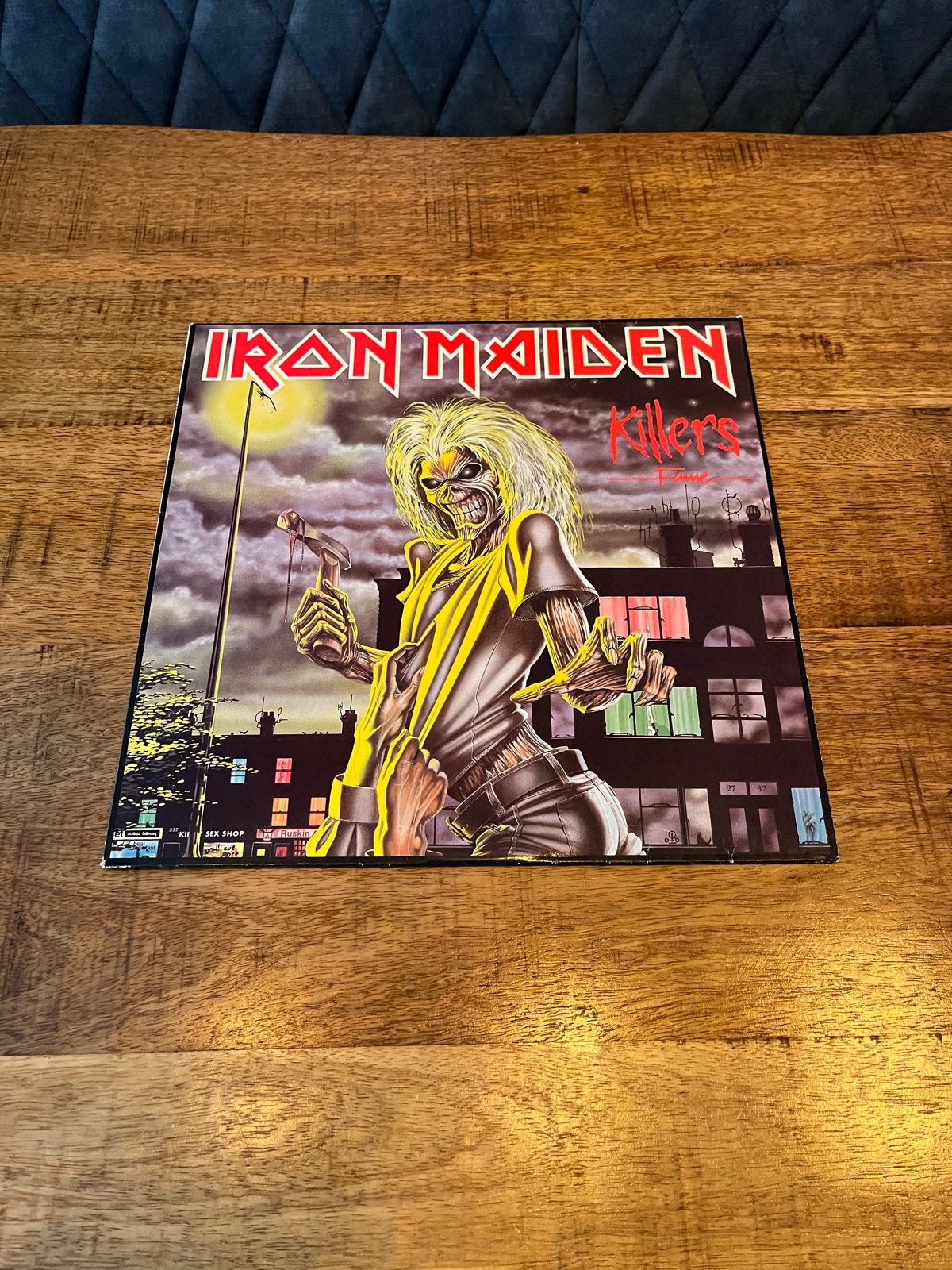 LP Iron Maiden - Killers (Originele Persing), Ophalen of Verzenden, Gebruikt, Heavy metal