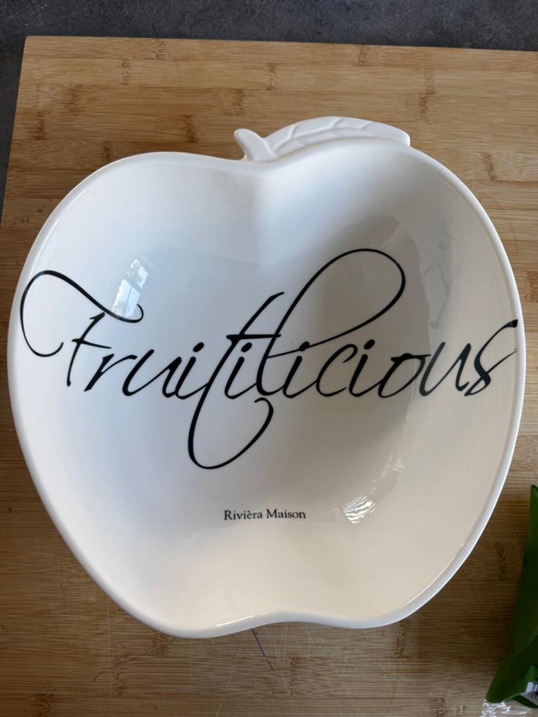 Fruitschaal Rivièra Maison, Ophalen, Gebruikt, Schaal, Rond