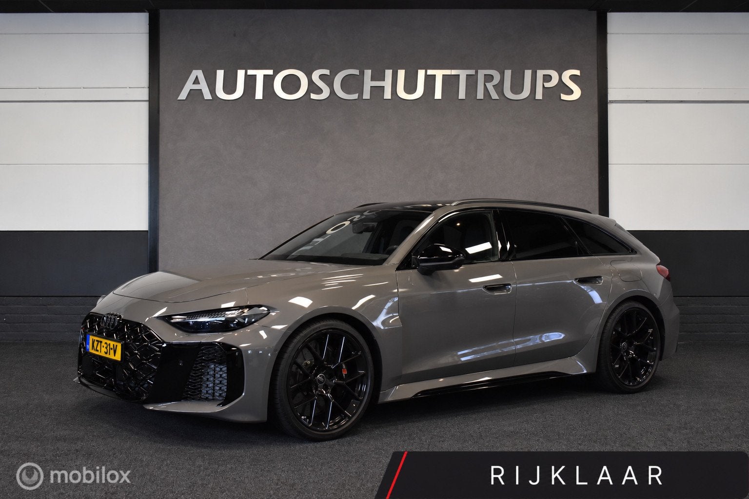 Audi RS 5 Avant e-hybrid quattro Tech Pro NIEUW EN RIJKLAAR, Automaat, Gebruikt, Zwart, RS5