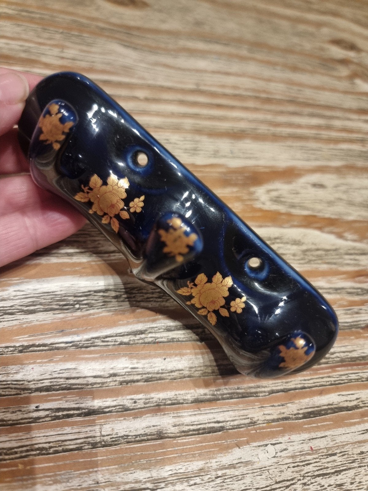 Vintage 70's Limoges porselein kapstok, Ophalen of Verzenden