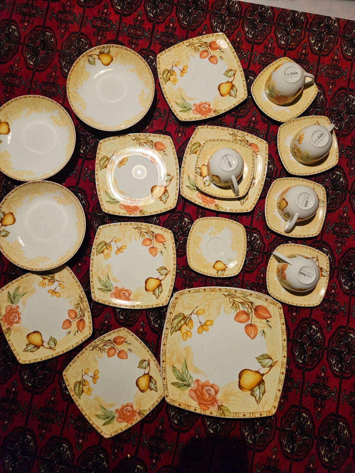 CreaTable PorzellanHaus GmbH Servies - Compleet set, Ophalen, Zo goed als nieuw, Porselein, Overige stijlen