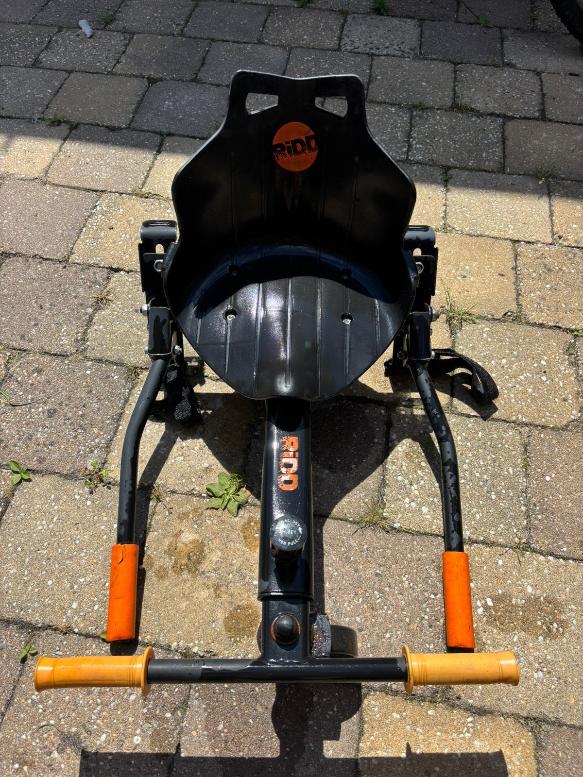 RIDD Go-Kart Hoverboard Zitje - Zwart/Oranje, Ophalen, Gebruikt, Overige typen