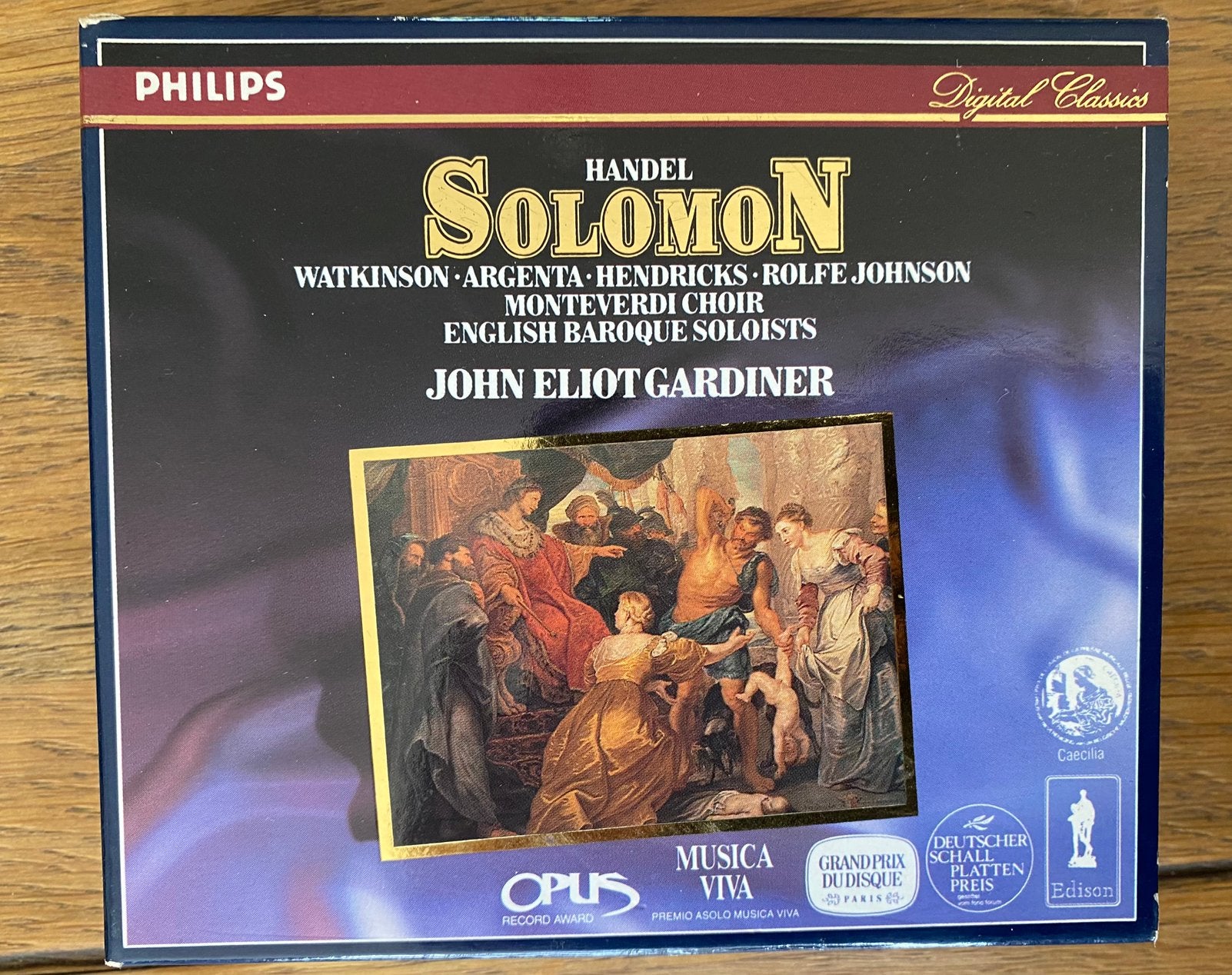 Handel’s Salomon cd box, Ophalen of Verzenden, Barok, Zo goed als nieuw
