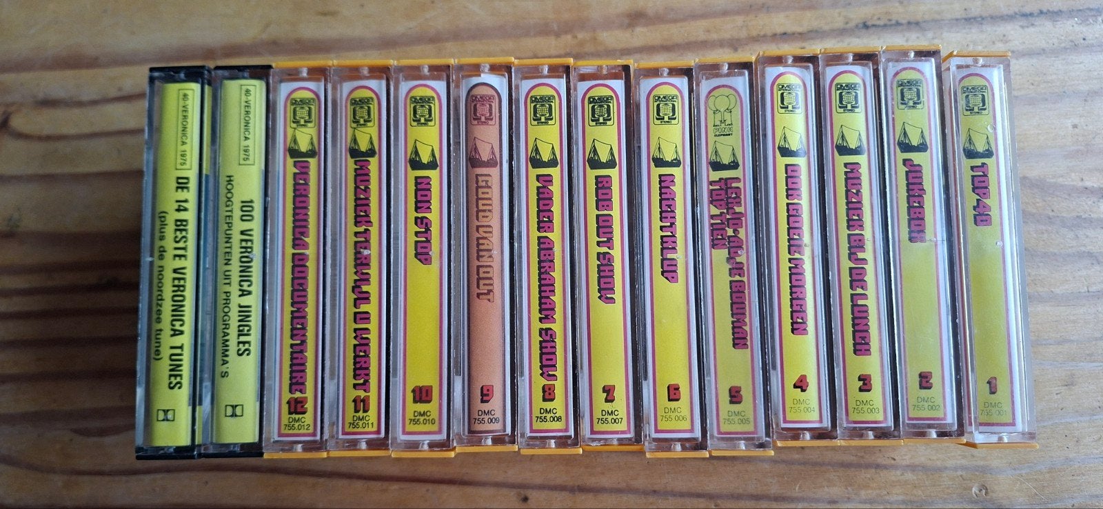 13 Veronica cassettebandjes., Cd's en Dvd's, Cassettebandjes, Ophalen of Verzenden