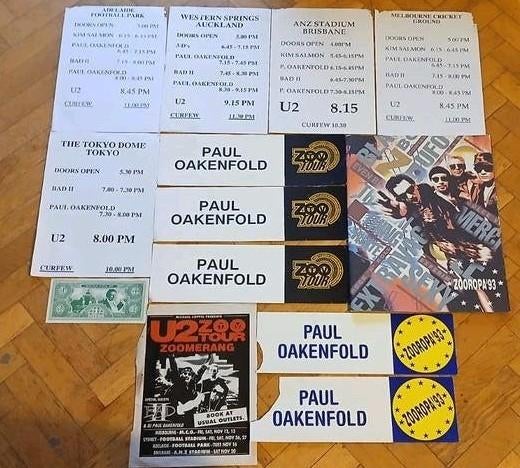 U2 Lot
ZOOROPA /ZOOMERANG / ZOO TV JAPAN/ NEW ZOOLAND, Ophalen of Verzenden